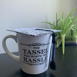 Graduation mug “the tassel was worth the hassle”